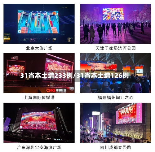 31省本土增233例/31省本土增126例-第2张图片