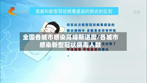 全国各城市感染高峰期进度/各城市感染新型冠状病毒人数